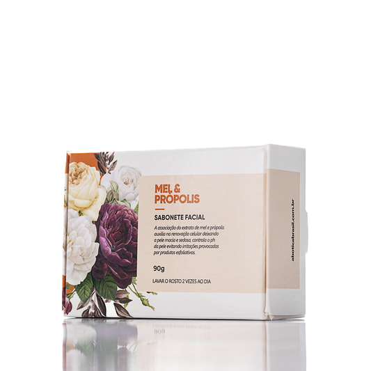 Sabonete Facial em Barra Mel & Propolis 100g